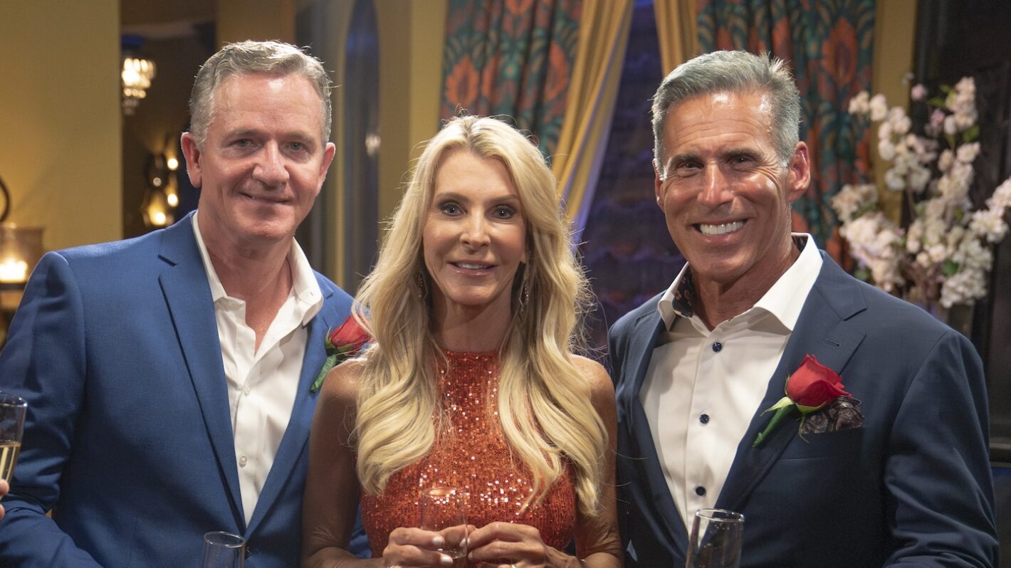 Pascal, Chock, Joan, and Guy on 'The Golden Bachelorette'