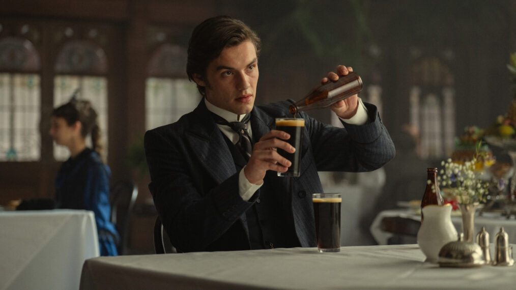 Louis Partridge as Edward Guinness in 'House of Guinness'