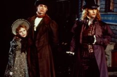 Kirsten Dunst, Brad Pitt, and Tom Cruise as Claudia, Louis, and Lestat in 'Interview With the Vampire' (1994)