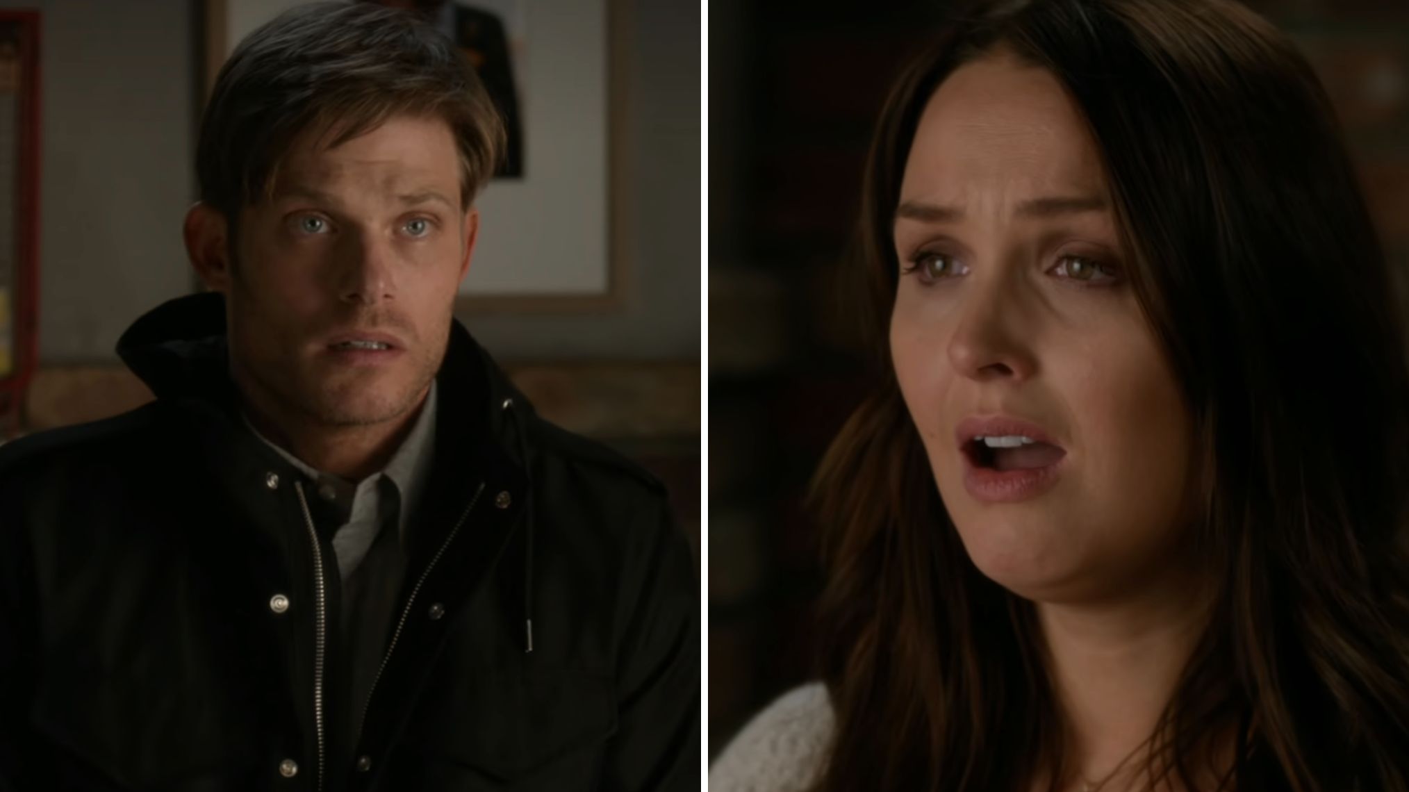 Camilla Luddington and Chris Carmack as Jo and Link in 'Grey's Anatomy' Season 16
