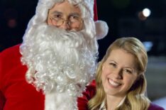 Eric Winter and Jodie Sweetin in Finding Santa