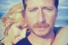 Kelly Reilly and husband Kyle Baugher.