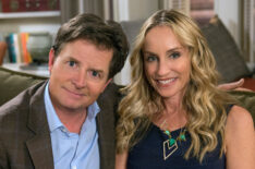 Michael J. Fox, Tracy Pollan in The Michael J. Fox Show - 'Neighbor' - Season 1, Episode 2
