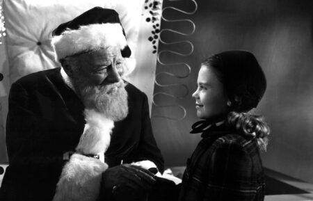 Edmund Gwenn and Natalie Wood in 'Miracle on 34th Street'