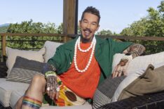 David Bromstad at the Hornbeam Hills house in Cherry Log, Georgia, as seen on My Lottery Dream Home, Season 17