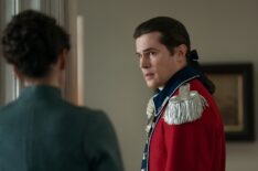 Caitriona Balfe and David Berry in 'Outlander' Season 7