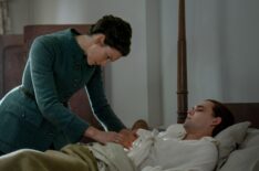 Caitriona Balfe and Harry Jarvis in 'Outlander' Season 7