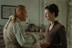 John Bell and Caitriona Balfe in 'Outlander' Season 7
