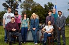 Parks and Rec - Chris Pratt, Nick Offerman, Retta, Aubrey Plaza, Amy Poehler, Rashida Jones, Adam Scott, Jim O'Heir, and Aziz Ansari