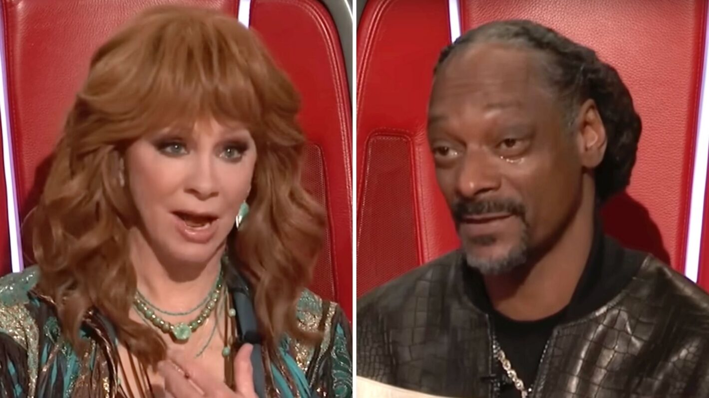 'The Voice' Jeremy Beloate Brings Reba McEntire & Snoop Dogg to Tears