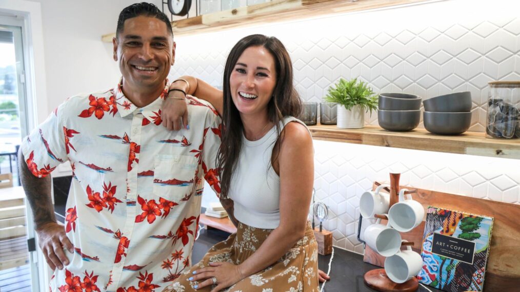 Tristyn and Kamohai Kalama from 'Renovation Aloha'