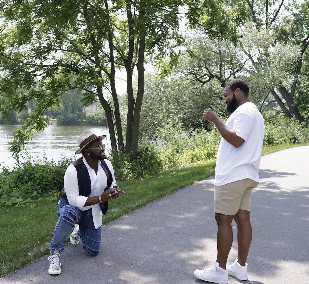John Holiday and Rio Souma of 'The Voice' getting engaged