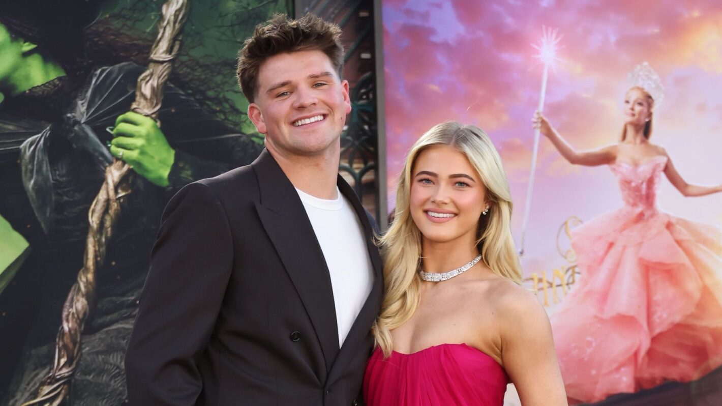 Walker Lyons and Rylee Arnold attend the Los Angeles premiere of Universal Pictures 