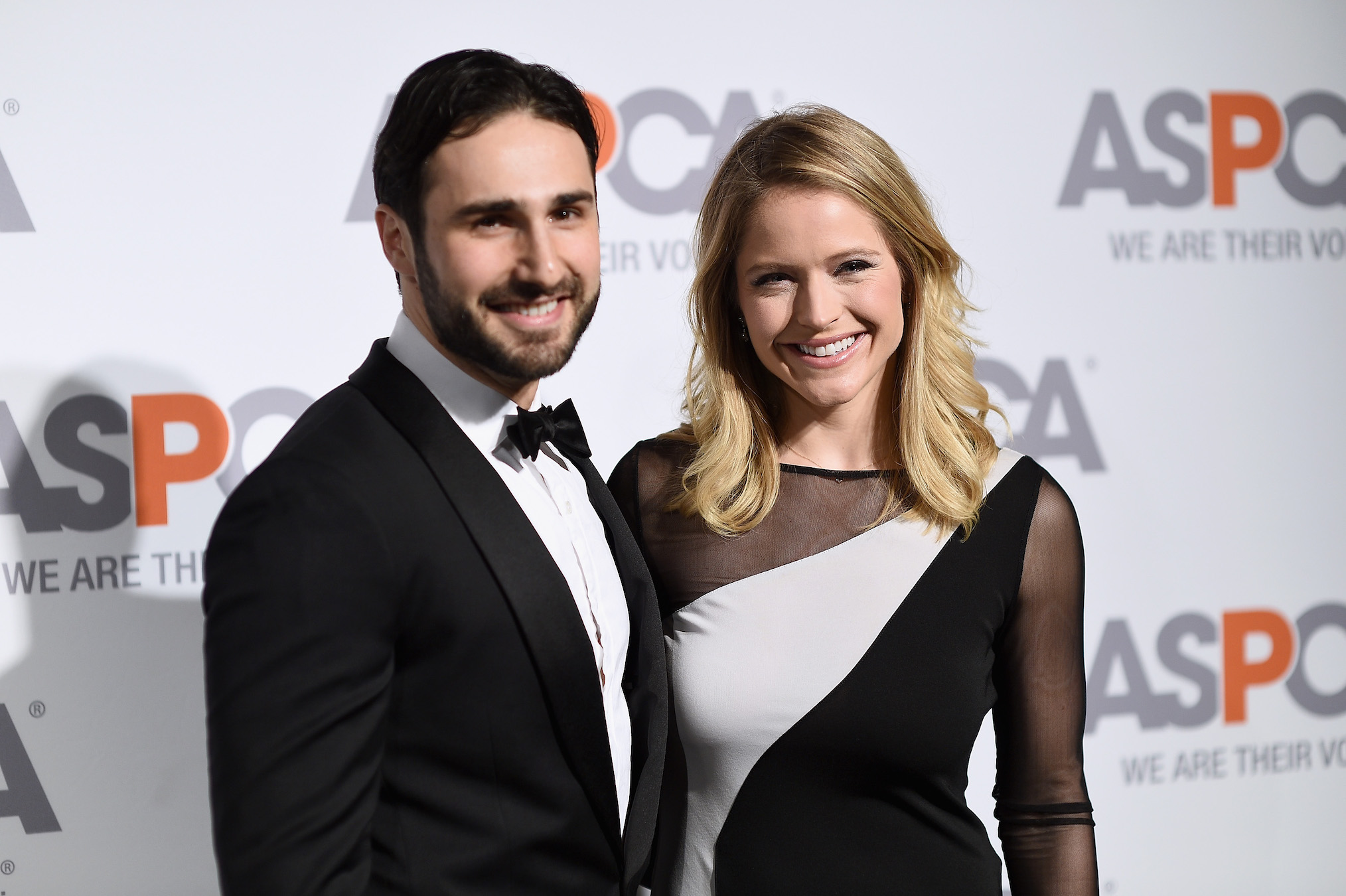 Max Shifrin (L) and Sara Haines attend ASPCA'S 18th Annual Bergh Ball honoring Edie Falco and Hilary Swank at The Plaza Hotel on April 9, 2015 in New York City.