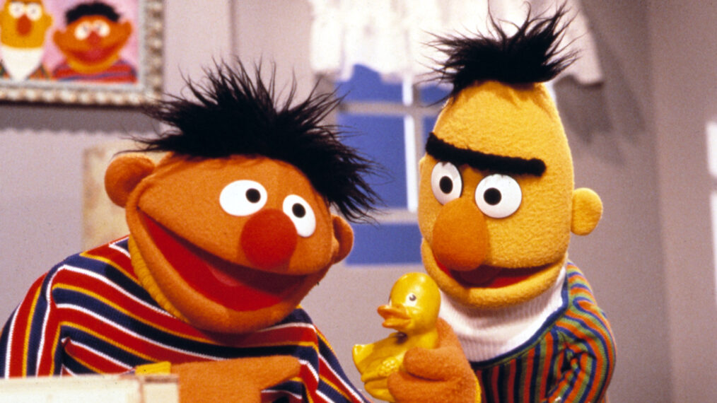 Ernie and Bert on 'Sesame Street'