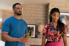 Damon Wayans Jr. and Jessica Williams in 'Shrinking' Season 2 Episode 7 - 'Get in the Sea'
