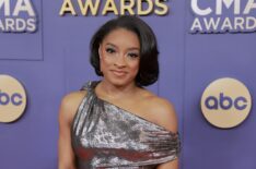 Simone Biles attends The 58th Annual CMA Awards at Music City Center on November 20, 2024 in Nashville, Tennessee.