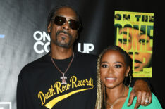 Snoop Dogg and wife Shante Broadus attend the screening of Paramount+'s 'On The Come Up'