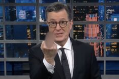 Stephen Colbert Fries Trump Over McDonald's Meal Plane Photo