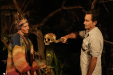 Sierra Wright and Jeff Probst in 'Survivor' Season 47 Episode 9 - 'He's All That'