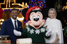 Alfonso Ribeiro and Julianne Hough in 'The Wonderful World of Disney: Holiday Spectacular' 2024