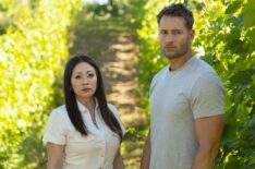 Fiona Rene and Justin Hartley — 'Tracker' Season 2 Episode 4 'Noble Rot'
