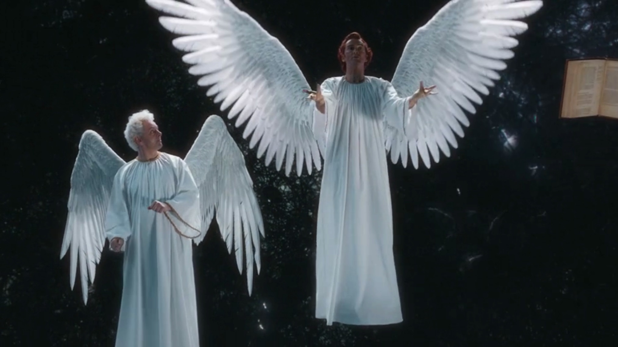 Michael Sheen and David Tennant for 'Good Omens'