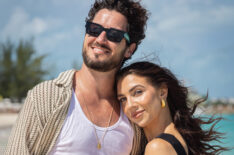 DWTS Pros Val Chmerkovskiy and Jenna Johnson enjoy a fun filled and memorable family vacation with their son, Rome and grandparents in Providenciales, Turks and Caicos Islands.