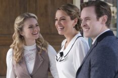 Andrea Brooks, Kayla Wallace, Ben Rosenbaum on 'When Calls the Heart'