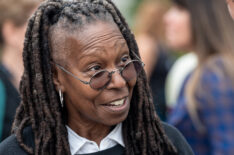 Whoopi Goldberg arrives for day 1 of Tribeca Festival Lisboa on October 18, 2024 in Lisbon, Portugal.