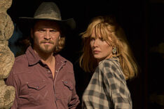 Luke Grimes as Kacey Dutton and Kelly Reilly as Beth Dutton in 'Yellowstone' Season 5 Episode 12