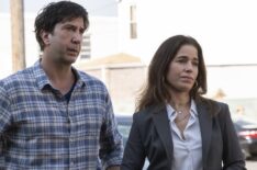 David Schwimmer and Ana Ortiz in Goosebumps: The Vanishing in Goosebumps: The Vanishing