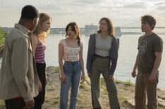Elijah M. Cooper, Francesca Noel, Jayden Bartels, Galilea La Salvia, and Sam McCarthy in Goosebumps: The Vanishing