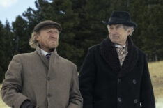 Jerome Flynn as Banner Creighton and Timothy Dalton as Donald Whitfield in '1923' Season 2 Episode 1