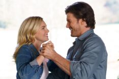 Cindy Busby and Christopher Russell in 'Love in the Forecast'