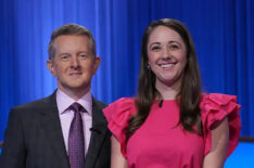 Ken Jennings and Ashley Chan on Jeopardy