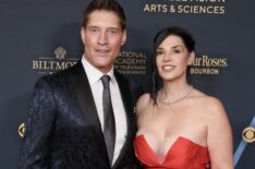 Sean Kanan and Michele Kanan attend the 51st annual Daytime Emmys Awards