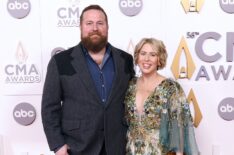 Ben Napier and Erin Napier attend the 56th Annual CMA Awards