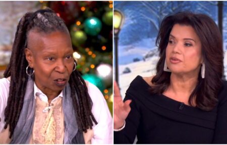 Whoopi Goldberg and Ana Navarro