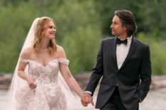 Alexandra Breckenridge as Mel Monroe, Martin Henderson as Jack Sheridan in 'Virgin River' Season 6
