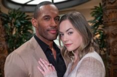 Annika Noelle and Lawrence Saint-Victor on 'The Bold and the Beautiful'