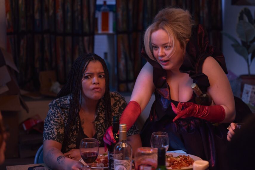 Lydia West and Nicola Coughlan in 'Big Mood' Season 1