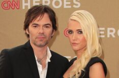 Billy Burke and actress Pollyanna Rose attend the CNN Heroes: An All-Star Tribute at The Shrine Auditorium on December 11, 2011 in Los Angeles, California.