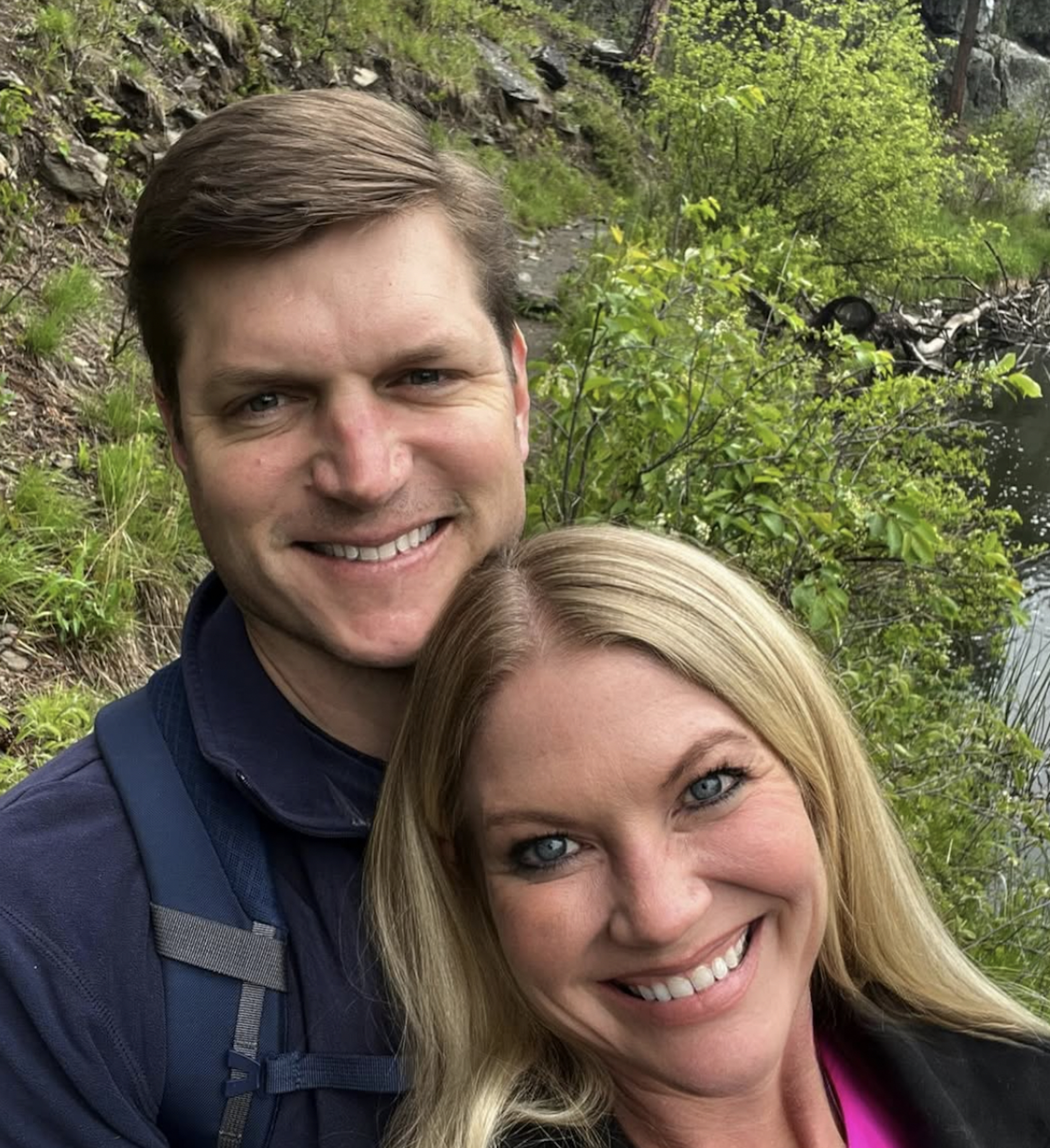 Brooke Smith and husband Scott Weaver