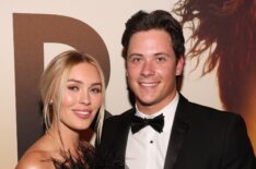 Cassie Randolph and Brighton Reinhardt attend a Young Hollywood event in support of Paramount Pictures' 'Babylon' at LAVO Ristorante on December 18, 2022 in West Hollywood, California.