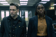 Nick Blood as Vince, Lashana Lynch as Bianca in 'The Day of the Jackal' Season 1 finale
