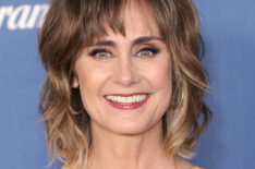 Diane Farr attends the 2022 Paramount Upfront at 666 Madison Avenue on May 18, 2022 in New York City.