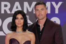 Roselyn Sánchez and Eric Winter attend The 24th Annual Latin Grammy Awards on November 16, 2023 in Seville, Spain.