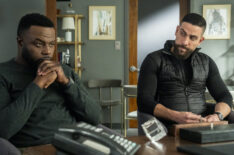 Guy Lockard as Clay Voss and Zeeko Zaki as Special Agent Omar Adom ‘OA’ Zidan — 'FBI' Season 7 Episode 8 'Riptide'