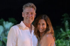 Gerry Turner and Leslie Fhima on 'The Golden Bachelor.'